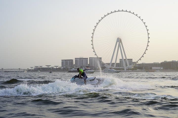 Jet Ski Dubai JBR: 30-Min Sea Ride Past Ain Dubai & Marina Skyline photo 1