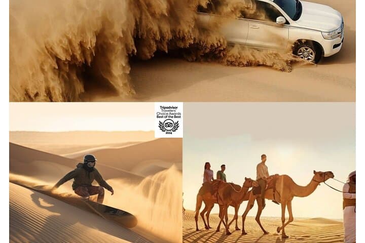 Doha Desert Safari: Dune Bashing, Sandboarding & Inland Sea Adventure