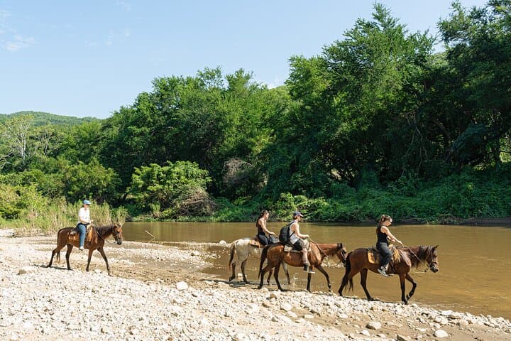 Horseback Riding to Manialtepec Hot Springs — Puerto Escondido Day Ride photo 4