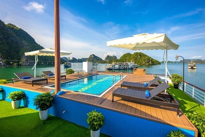 Lan Ha Bay 2-Day Luxury Cruise: Kayak Tra Bau, Visit Quan Y Cave & Cat Ba photo 2
