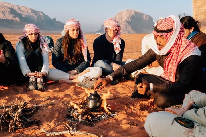 Cook with a Bedouin in Wadi Rum: Desert Cooking Class & Traditional Camp Experience photo 2