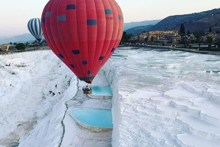 Sunrise Hot Air Balloon Over Pamukkale: Flight, Travertines & Cleopatra's Pool photo 5