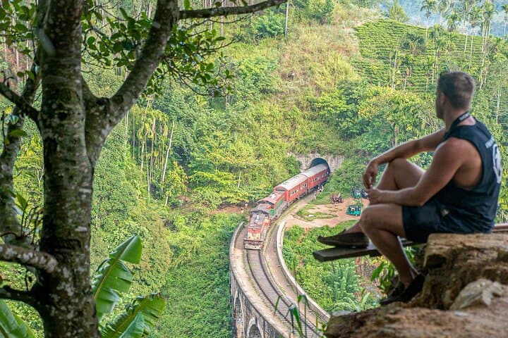 Ella Day Tour from Galle: Nine Arches, Little Adam's Peak & Ravana Falls