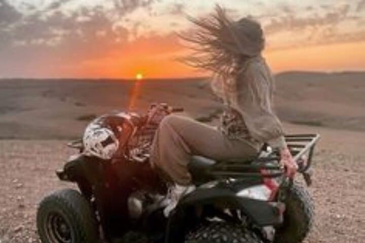 Agafay Desert Quad & Camel Sunset with Berber Dinner and Show from Marrakech photo 3