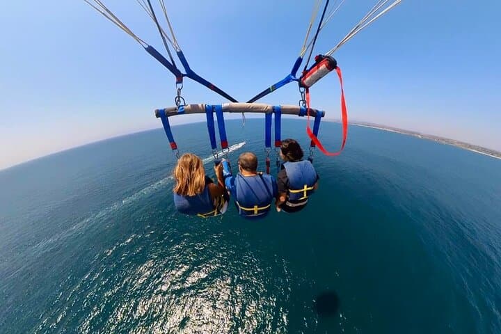 Soar Above Oceanside Harbor: 1-Hour Shared Parasailing Adventure
