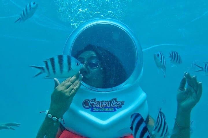 Zanzibar Underwater Sea Walk: Walk the Ocean Floor Among Coral and Fish photo 4