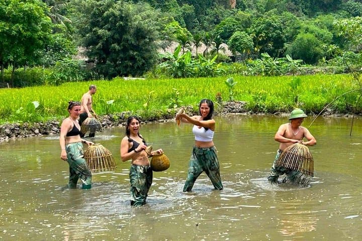 One-Day Ninh Binh Motorbike Tour — Ride Rice Fields, Caves & Local Farms photo 2