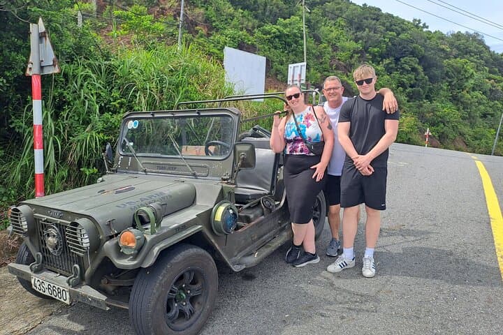 Jeep Tour to Son Tra Peak and Marble Mountains — Da Nang Views, Caves & Wildlife