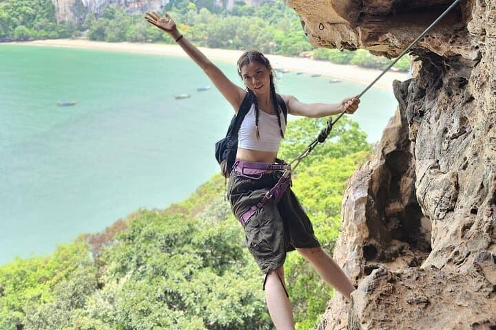 Full-Day Railay Rock Climbing & Big Bat Cave — Krabi Limestone Adventure photo 3