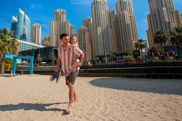 JBR Beach Instagram Videography Tour — 1-Hour Private Reels at Jumeirah Beach Walk & Bluewaters photo 3