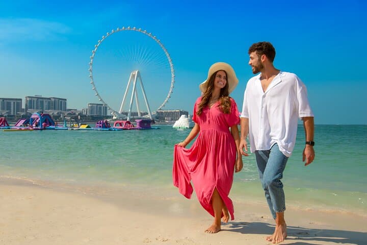 JBR Beach Instagram Videography Tour — 1-Hour Private Reels at Jumeirah Beach Walk & Bluewaters photo 1