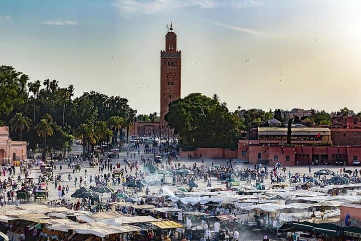 Full-Day Marrakech from Casablanca: Palaces, Medina Walks & Palmeraie Camel Ride photo 1