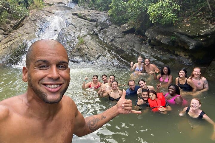 El Yunque Rainforest & Luquillo Beach: Natural Waterslide, Waterfall Jump & Local Food