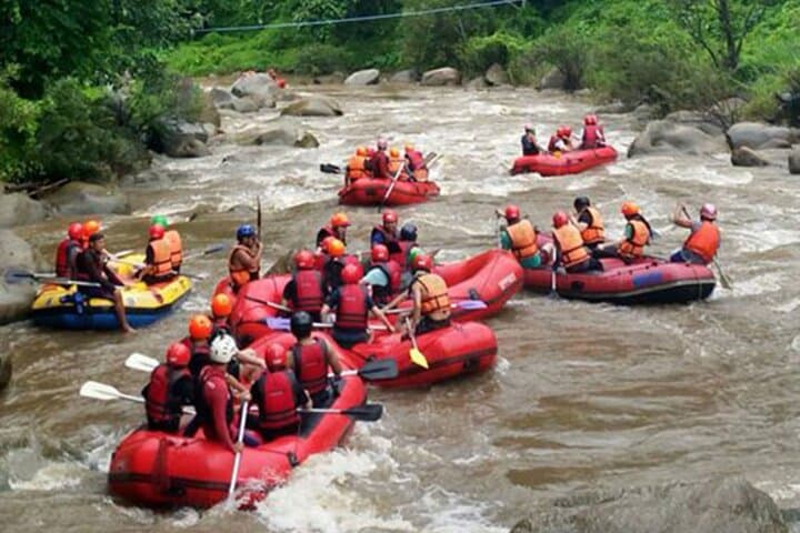 Full-Day Mae Taeng Adventure: ATV, White-Water Rafting & Waterfall Trek from Chiang Mai photo 3