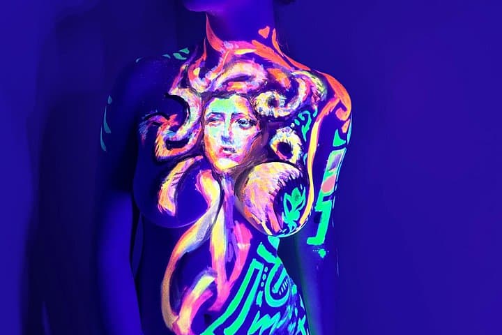UV Body Painting Experience for Couples in Brooklyn — Glow-in-the-Dark Date Night photo 2