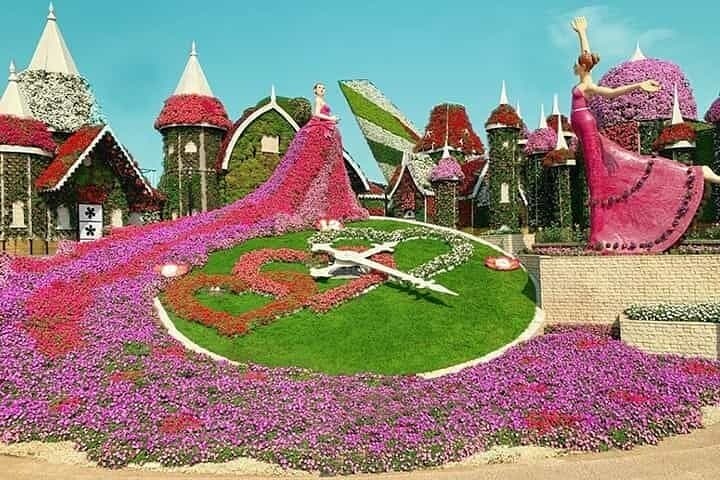 Dubai Miracle Garden & Global Village: Private Transfer to Floral Wonders and Global Pavilions photo 3