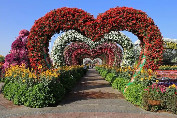 Dubai Miracle Garden & Global Village: Private Transfer to Floral Wonders and Global Pavilions photo 4