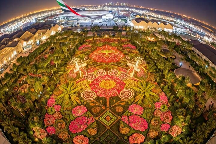 Dubai Miracle Garden & Global Village: Private Transfer to Floral Wonders and Global Pavilions photo 6