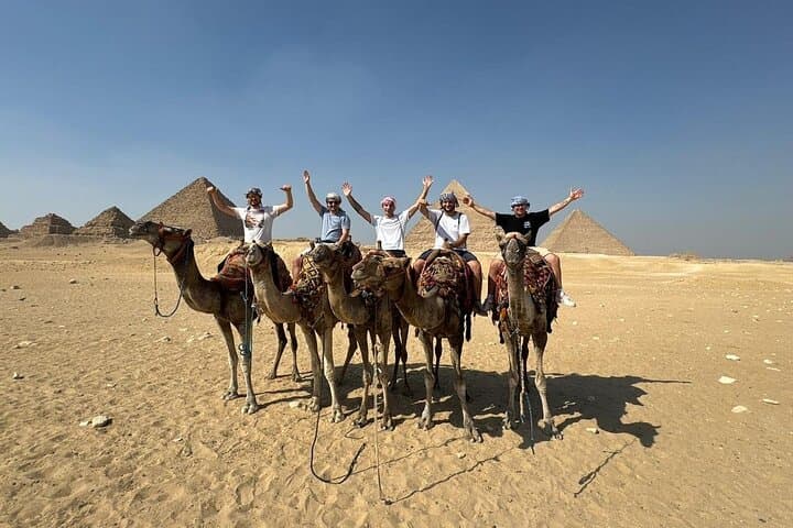 Private Giza, Saqqara & Memphis Tour with Camel Ride and Lunch photo 2