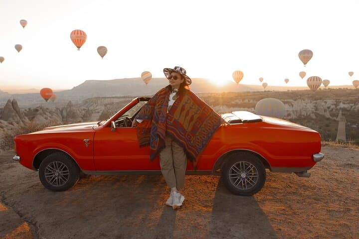 Cappadocia Sunset in a Classic Vintage Car: Love & Rose Valleys Tour photo 5