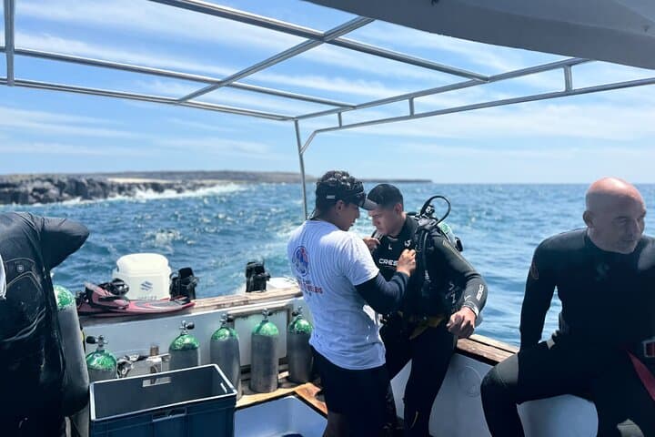 CIG Discovery Diving Tour — Day Dive & Snorkel at Seymour Norte and Mosquera, Galápagos photo 2