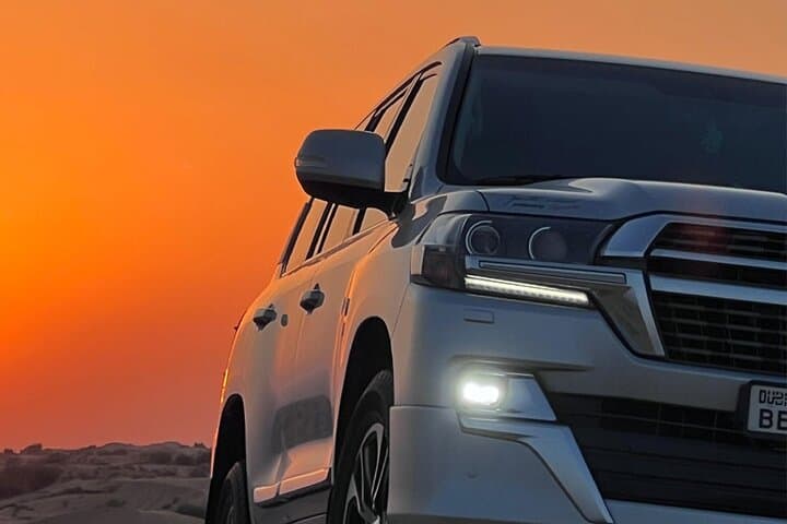 Dubai Private Evening Desert Safari: 4x4 Dune Bashing, Camel Ride & BBQ photo 2