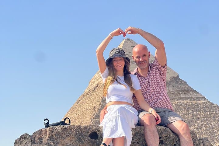 Private Inclusive Giza Pyramids, Sphinx & Camel Experience from Alexandria Port