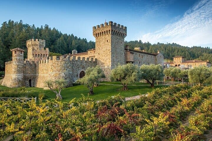 Private Enchanted Napa and Sonoma Wine Tour from San Jose — Castello di Amorosa & Sonoma Square photo 5