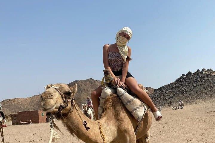 Hurghada Desert Quad Bike Adventure with Bedouin Camel Ride photo 5
