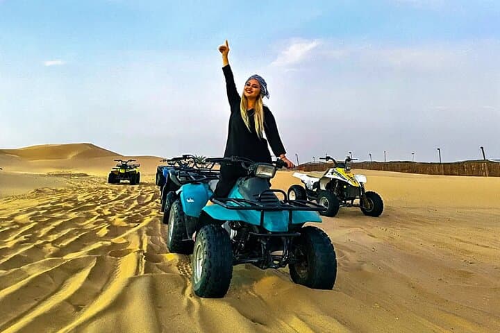 Dubai Red Dune Desert Safari: Quad Biking, Dune Bashing & Premium Bedouin Camp photo 2