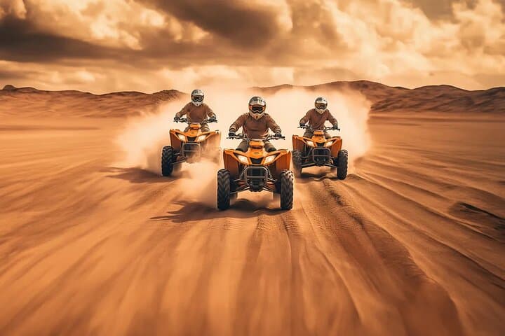 Dubai Lahbab Evening Desert Safari: Quad Biking, Dune Bashing & Premium Camp Experience photo 3