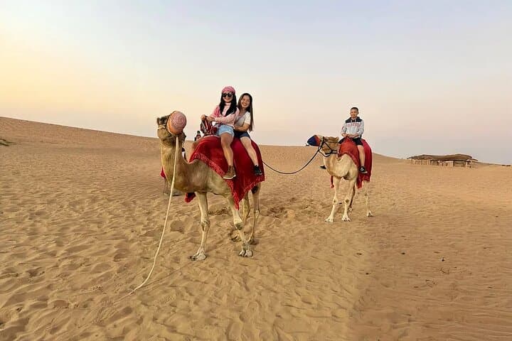 Morning Desert Safari Dubai — Big Red Dunes Dune Bashing, Sandboarding & Camel Ride photo 2