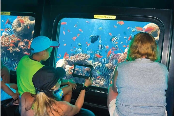 Hurghada Semi-Submarine Snorkeling Cruise – Red Sea Reef Panorama photo 4