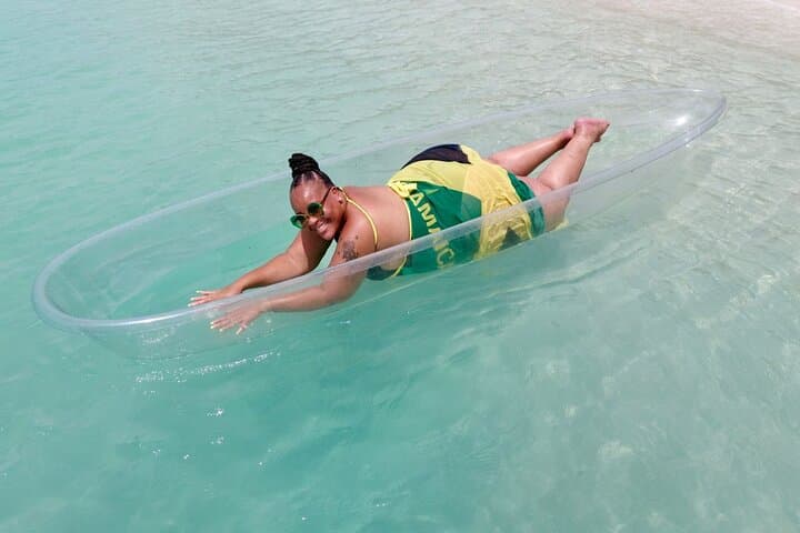 Clear Kayak Drone Photo Shoot in Ocho Rios: Transparent Kayaks & Aerial Portraits photo 6