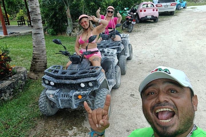 Cozumel Full Adventure: 4x4 Jeep & ATV, Cenote Swim and Snorkel photo 2