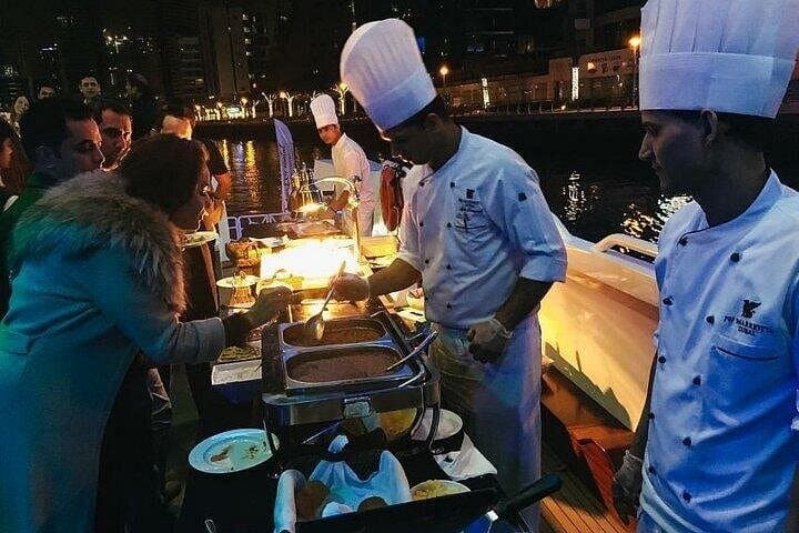 Sunset Mega Yacht Dinner Cruise in Dubai Marina — Royal Lotus 3-Hour Experience photo 2