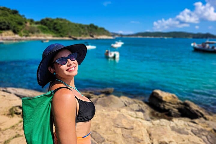 Búzios Full-Day Schooner and Trolley Tour with Lunch — Beaches, Islands & Snorkel photo 3