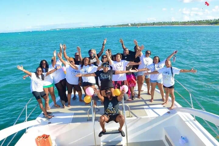 Punta Cana Party Boat & Snorkeling Cruise — Reefs, Rum and Sandbar Time