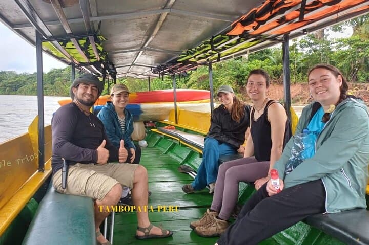 Collpa Chuncho & Lake Sandoval: 4-Day Tambopata Jungle Tour for Macaws, Otters & Matsigenka Culture photo 2