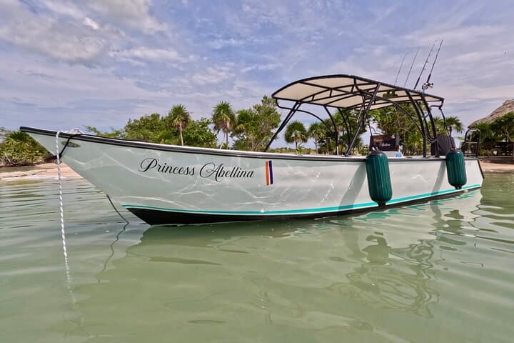 Private Boat Day Around San Pedro: Snorkel, Shark Ray Alley & Secret Beaches photo 1