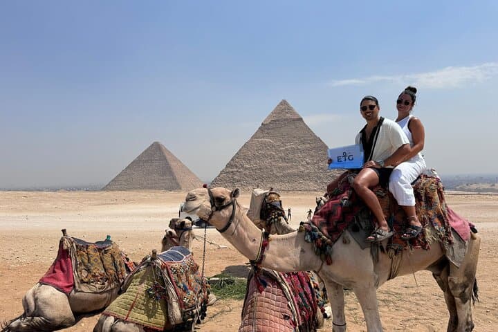 Giza Pyramids & Great Sphinx Private Tour — Camel Ride and Saqqara Highlights photo 4