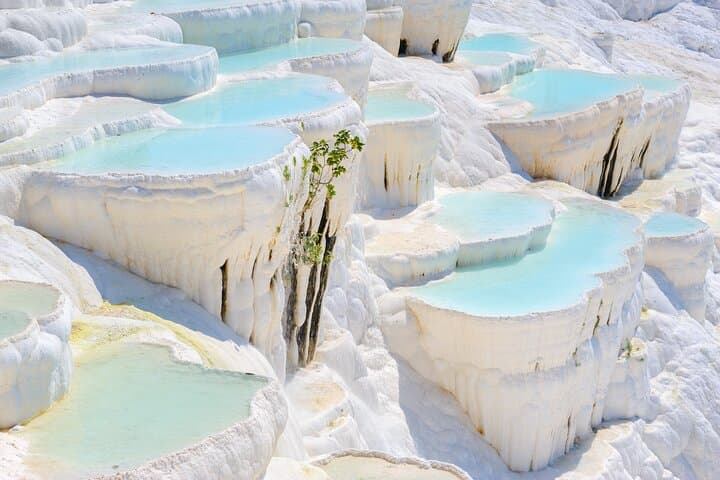 Pamukkale & Hierapolis Day Tour — Travertine Terraces, Ancient Ruins and Thermal Pools photo 4