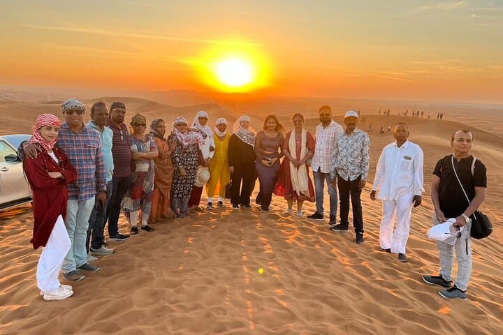Dubai Private Morning Desert Safari: Dune Bashing, Camel Ride & Sandboarding photo 2