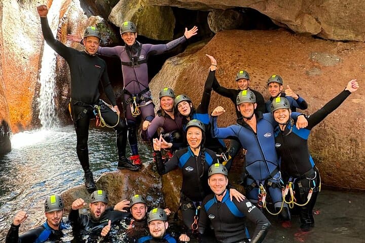 Nuns Valley Canyoning Level 2 — Intermediate Rappels, Jumps & Levada Walks in Madeira