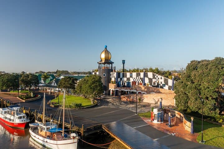 Hundertwasser Art Centre Whangarei — Art, Ecology & Afforested Roof Views