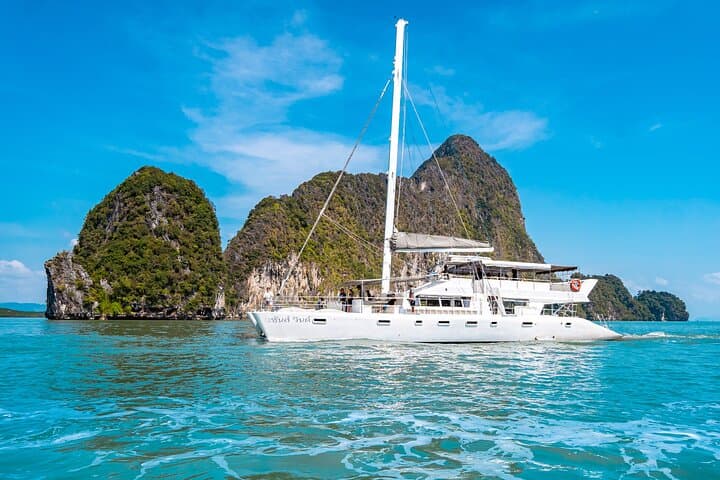 Phuket Catamaran Cruise to Coral & Racha Islands with Promthep Cape Sunset photo 1