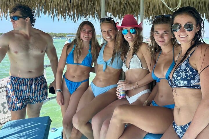 Crab Island Tiki Boat Cruise: 3-Hour Sandbar Adventure in Destin photo 2