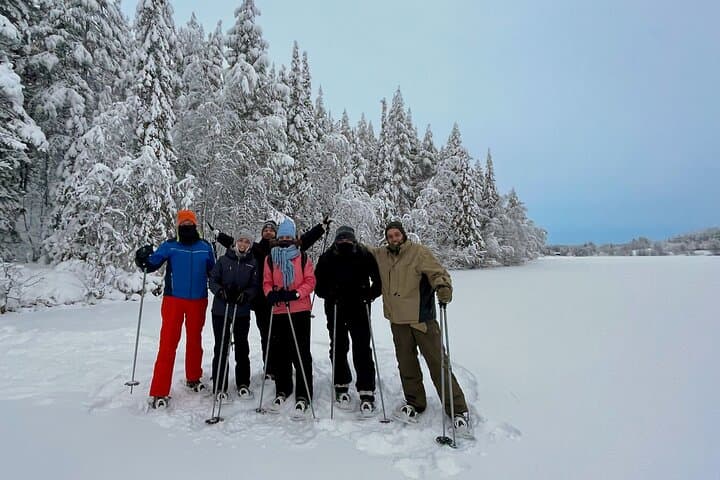 Levi Lakeside Snowshoeing: Forest Trails and Frozen Lake Walks photo 4