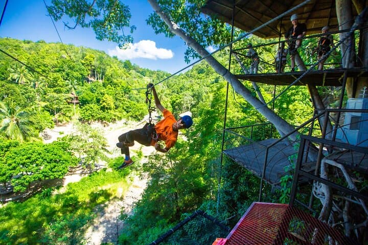 Sky High Zipline & Wang Sai Waterfall Adventure on Koh Phangan photo 6