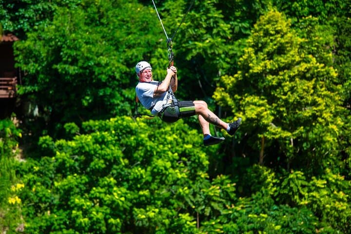 Koh Phangan Zipline Adventure: Via Ferrata, Sky Bridge & Wang Sai Waterfall Views photo 2